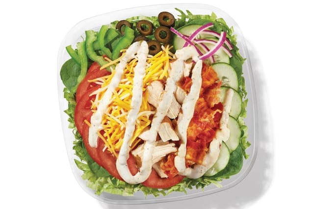 Chicken & Bacon Ranch.