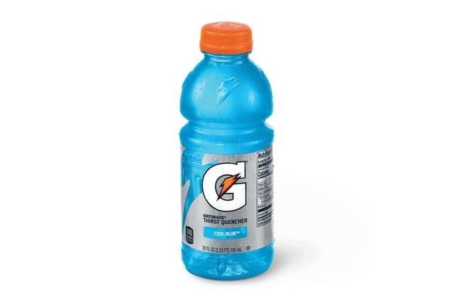Gatorade® Cool Blue.