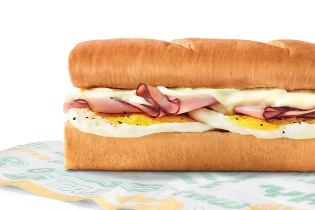 Black Forest Ham, Egg & Cheese.